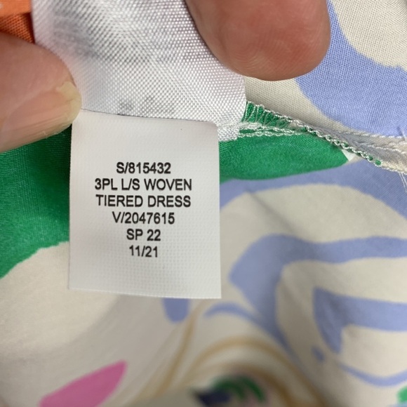 Gap Maternity Tiered‎ Dress in Multi Floral - Picture 7 of 7